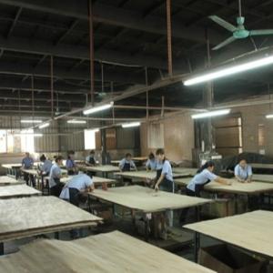 Simulation Wood Veneer Of Grey Tree Burl GTB-X6043 Lengthened Size 2850mm