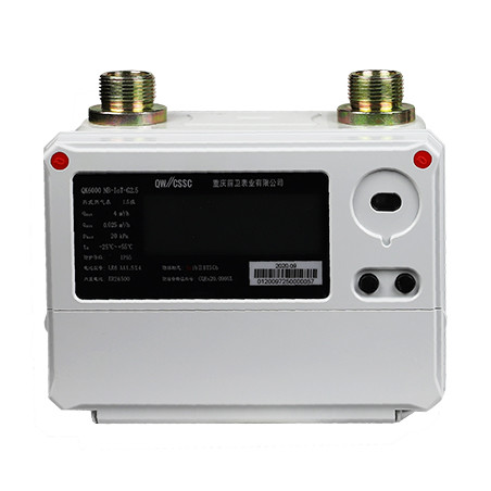 Quality Ultrasonic Electronic Domestic Gas Meters 6m3/h with Accurate Sensor for sale
