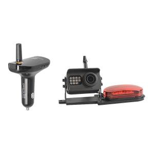 1080P IP69K Wireless Rear View Camera System Car Charger Receiver