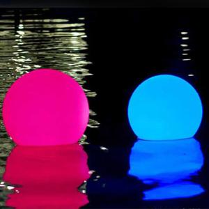 Wholesale Rechargeable Swimming Pool Floating Ball Lights IP65 Waterproof from china suppliers