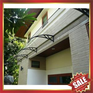 Wholesale hot sale outdoor house window door diy awning canopy shelter shield cover with engineering plastic brackt from china suppliers