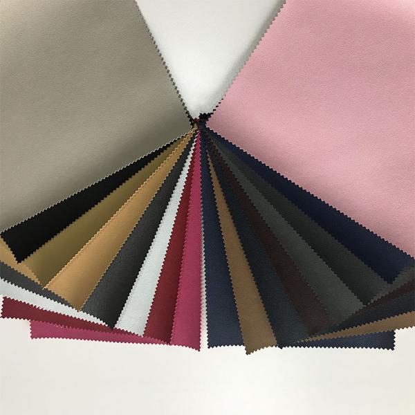 Lightweight Plastic Leather Upholstery Fabric Special Edge Design Non Woven