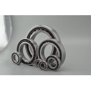 GCr15 Angular Contact Ball Bearing 10mm - 200mm ID Range With Single / Double