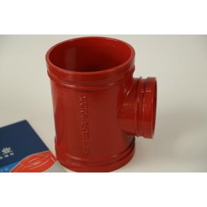 Corrosion Resistance Grooved Tee With Painting Epoxy Coating