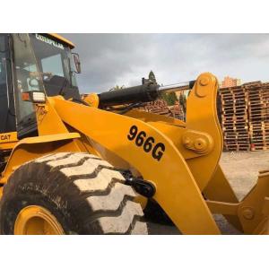 6 Ton Cat 966G Front End Used Caterpillar Wheel Loaders Good Condition Original