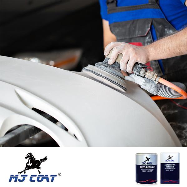 High Resistance To Stains And Dirt Acrylic Auto Primer White Grey Black Color