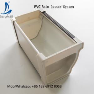 China High Quality China PVCRain Water Collector, Rain Roof Gutter Price Philippines on sale
