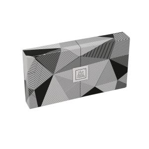 Texture Clamshell Folding Packaging Boxes For Hanging Neck Headphones