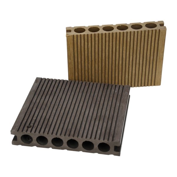 Modern Anti-Uv Outdoor WPC Decking Long-Lasting Wood Plastic Composite Flooring