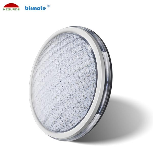 Quality 12V 17W 5 wires out RGB Synchronous control IP68 ABS Ultra flat PAR56 underwater marine lights for sale