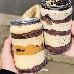 Customized Logo 200ml PET Plastic Beverage Bottles With Pull Tab Eco Friendly