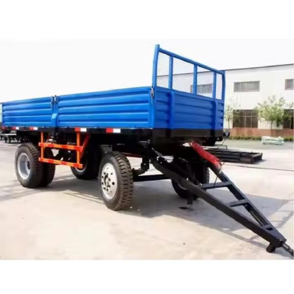 CIMC 1/ 2 Axle Steel Material Wall Side With Moving Turn Full Tractor Truck For Sale