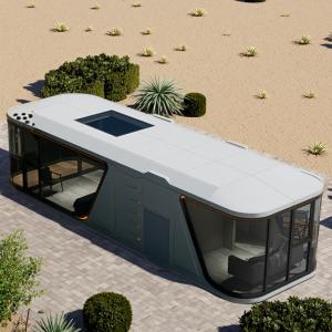 China Fuqian K7 Space Capsule With Kitchen Waterproof Steel Structure Container For Workshop And Warehouse Use on sale