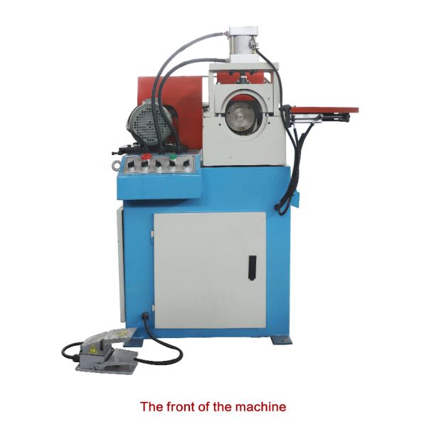 120AC Inner/outside Flattening Pipe End Chamfering Machine for Short Workpiece