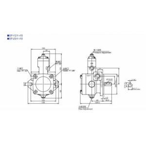 Vane Type Hydraulic Machine Pump CML VCM-1M-6-F-R VCM-1M-8-F-R