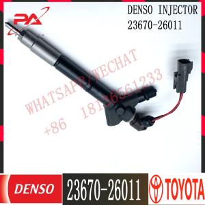 China 23670-26020 Diesel Engine DENSO Fuel Injector 295900-0100 23670-26020 23670-26011，23670-29055 For Toyoya on sale