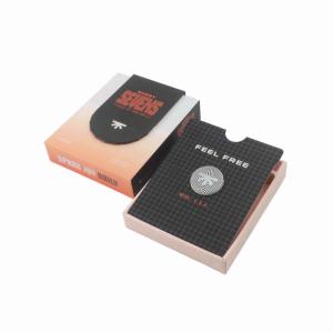 7 Pack Child Resistant Packaging Custom Pre Roll Magnetic Paper Box with Match