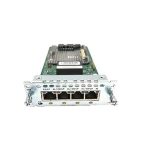 4 Port Interface Cisco Network Module Integrated Services NIM-4E/M= 1 Year