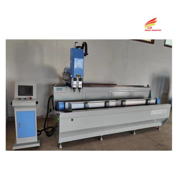 Upvc window profile cnc cutting center machines automated windows aluminium