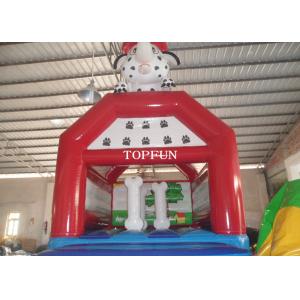 Wholesale 5 X 4 M Cute Funny Kids Bounce House Inflatables With Animal Cartoon from china suppliers