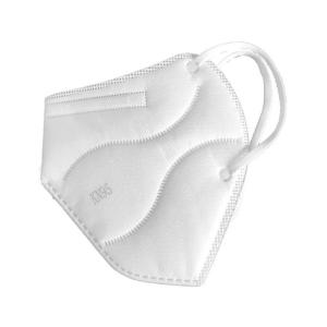 White Color Kn95 Face Mask Valveless Ear Belt Type Disposable Self Priming