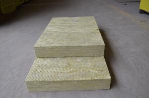 Wholesale Acoustic Rockwool Insulation Board For Walls , Rigid Rock Wool Roof Insulation from china suppliers