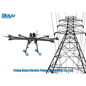 Vertical Take Off And Landing Drone Transmission Line Stringing Tools For Power