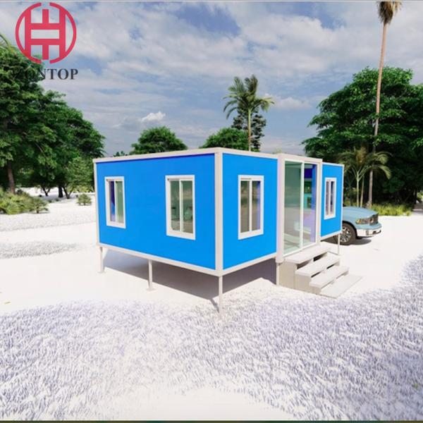 Zontop China 2 Bedrooms 20 Ft 40 Ft Portable Prefab Folding Expandable Container