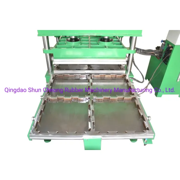 Rubber Floor Tile Making Machine/Hydraulic Rubber Brick Machine/Vulcanized Rubber Floor Manufacture/Rubber Tiles Outdoor Playground