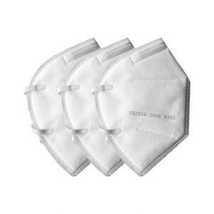 Latex Free Non Woven Fabric KN95 Face Mask PP Material For Personal Care