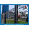 PVC Dipped Coating With RAL7016 Welded Wire Mesh Fence For Science Zone for sale