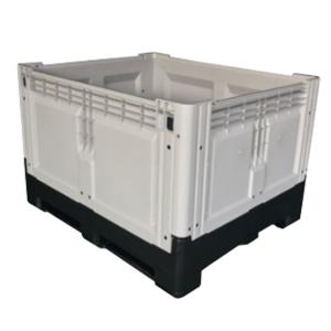 Large collapsible plastic storage warehouse pallet box foldable plastic pallet