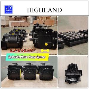 Manual Loading Hydraulic Motor Pump System With And 97% Efficiency