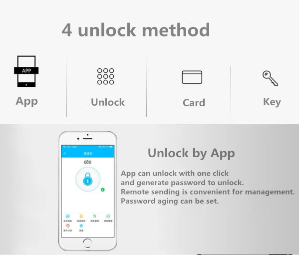 Smart Door Lock G2 Wifi BLE Ttlock Gateway