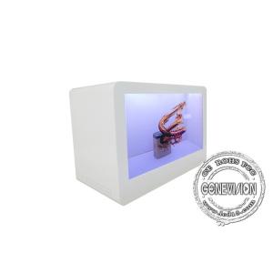 Wholesale 32&quot; Magical Industrial Transparent Lcd Showcase SD card update Advertising Box in High Brightness of 500cd/m2 from china suppliers