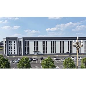 Q235B Q355B Sturdy Metal Structure Construction ASTM A36 Wind Resistant