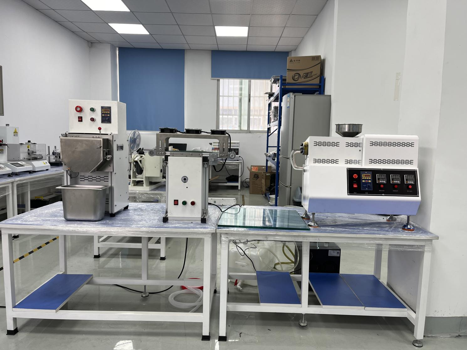 Twin Screw Laboratory Extrusion Pelletizer with Air-cooled
