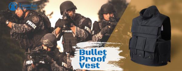 Police Body Armor Tactical Bulletproof Vest Stand Collar Style Ballistic Protection