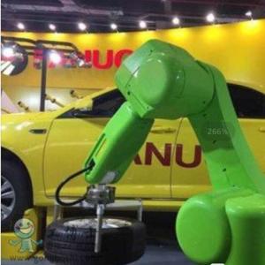 6 Axis Robotic Arm Fanuc CR-15iA With CNGBS Robot Gripper For Cnc Handling As