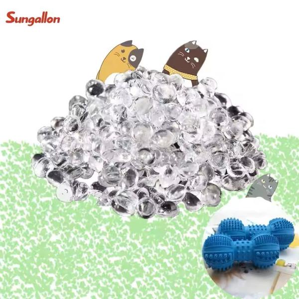 Customizable Dog Toys Termoplastik Elastomer Blow Molding Process TPR Raw Material 10A-95A