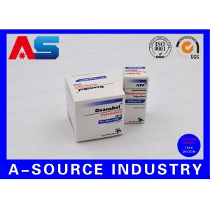 Buy cheap Matt Oral Peptide 10ml Vial Boxes Embossed Vial Case 10mL Packaging For from wholesalers