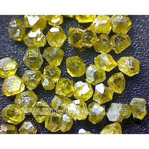 Buy cheap Yellow color Synthetic diamonds big size man made synthetic rough diamond from wholesalers