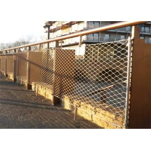 Flexible Customized Durable Stainless Steel Webnet 1.6mm Safety For Bridge