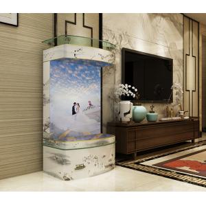 Wholesale arch face aquarium, fish tank, custom made according to your sizes, factory price and excellent service from china suppliers