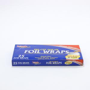 Customized Width 8011 Alloy Hairdressing Aluminum Pop Up Foil Sheet for