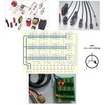 PLC Sensor Signal Input Distribution Module Terminal Blocks Connection Board 12