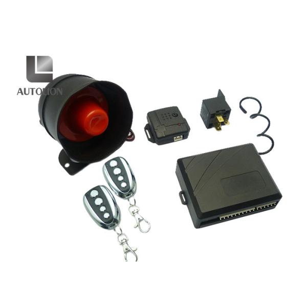 Royal Bemaz Black Car Security System With With Ultrasonic Sensor , LED Status