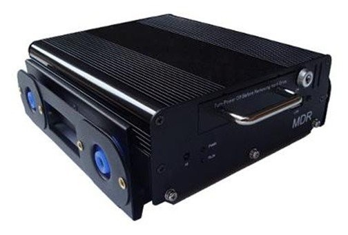 High resolution anti shock 25fps 2TB HDD 4 Channels recording 3G Mobile DVR for