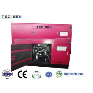 Silent 43kW Perkins Generator 1800rpm diesel engine genset with open / silent
