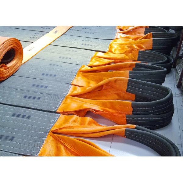 Quality Eye To Eye Flat Woven Webbing Sling EN1492-1 2000 WLL 10T With Blue Laboel for sale